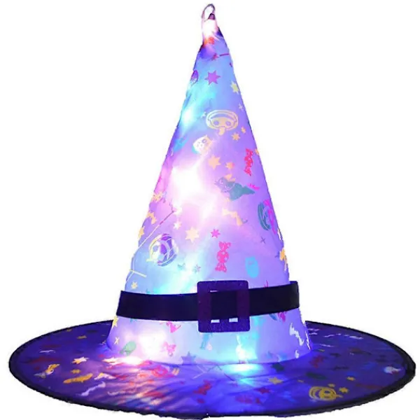 Halloween Tillbehör Blinkande Presenter LED Tecknade Lampor Leksaker Roliga Barnleksaker> Huvudbonader