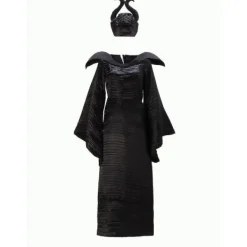 Halloween Törnrosa Häxa Maleficent Klänning För Vuxen Ond Häxa Carnival Cosplay Kostym Outfit Q XL L L> Dräkter