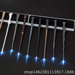 Halloween trollstav Harry Potter trollstav, för Halloween-presenter Cosplay Style Glowing Wand> Tillbehör