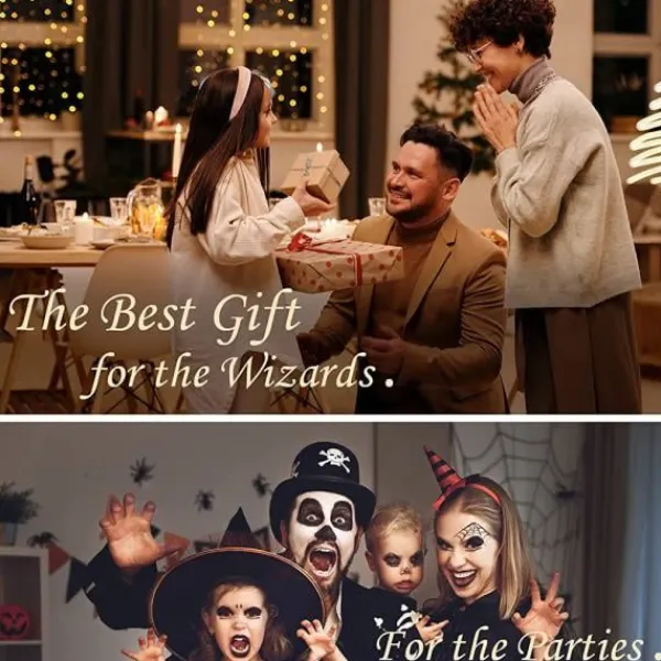 Halloween trollstav Harry Potter trollstav, för Halloween presentatör Cosplay Stil 3> Tillbehör