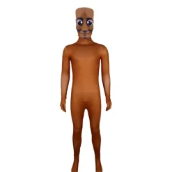 Halloween Tung Tung Tung Sahur Streckgubbe Kostym Rollspel Scenframträdande Kostym 190cm> Dräkter