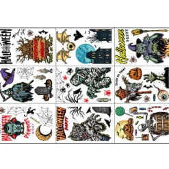 Halloween Window Clings, Söta Halloween Window Clings för> Smink