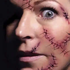 Beau Care Halloween Zombie Acars Tatueringar Vattentät 3D Bet Mark Tatuering Klistermärke><noscript><img width=