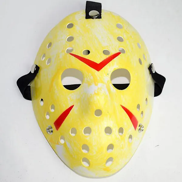 Halloweenfest Jason Voorhees Fredag Den 13:e Skrämmande Hollow Out Mask Cosplay Skräck Prop> Masker