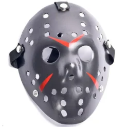 Halloween-fest Jason Voorhees målad hockeymask-FM-><noscript><img width=