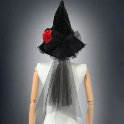 Jettbuying Halloween-Hatt för Kvinnor Häxhatt Häxhattar för Kvinnor><noscript><img width=