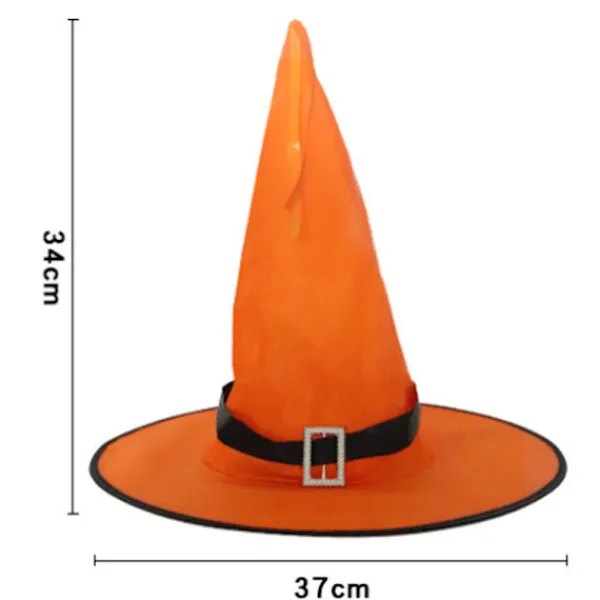 Halloween-hatt LED-lysande häxhatt Harry Potter magisk hatt> Huvudbonader
