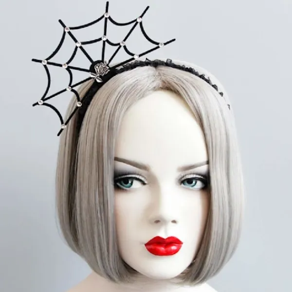 Halloween-Hårband för Kvinnor, Häxhatt Hårband Hårtillbehör Huvudbonad för Halloween Dekorationer Festtillbehör> Huvudbonader