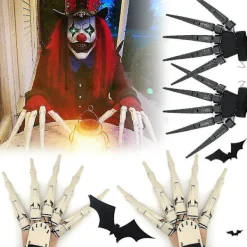 Halloween-klor leksak 3D Halloween ledade fingrar klor cosplay dekoration fest rekvisita> Tillbehör
