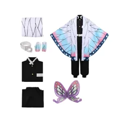 Halloweenkostym Demon Slayer: Kimetsu no Yaiba Kamado Tanjiro Mizuko Agatsuma Zenitsu Tomioka Giyuu uniform 160><noscript><img width=