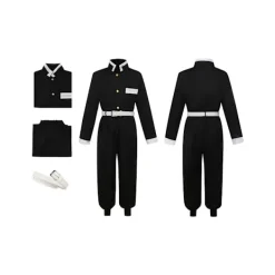 Halloweenkostymer: Demon Slayer: Kimetsu no Yaiba, Tanjiro Kamado, Nezuko, Agatsuma, Zenitsu och Tomioka Giyuu><noscript><img width=