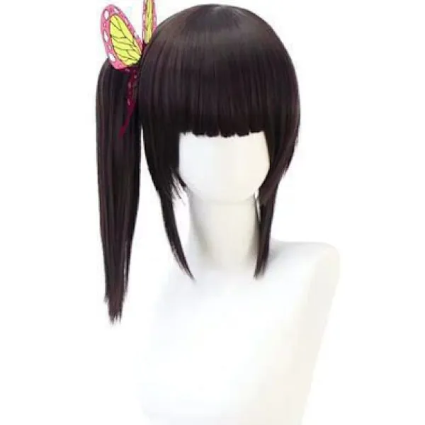 Halloweenkostymer: Demon Slayer: Kimetsu no Yaiba, Tanjiro Kamado, Nezuko, Agatsuma, Zenitsu och Tomioka Giyuu> Peruker