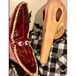 Halloweenmask, Beetlejuice Man kostym Barbara Vuxenmask, Halloween Djävulsmask Halloweenmask Spoo><noscript><img width=