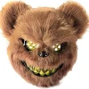 Halloweenmasker, Läskiga Björnmasker, Kostymmasker för Vuxna och Barn, Blodiga Björnmasker> Masker