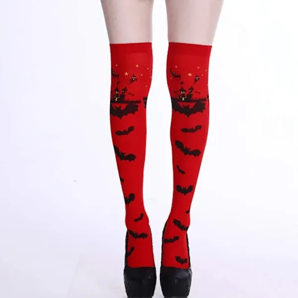 Halloweenstrumpor Fladdermusstrumpor D D D> Tillbehör