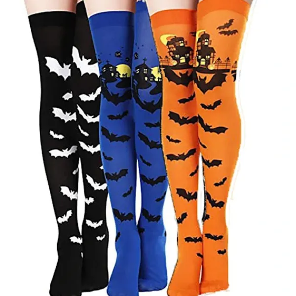 Halloweenstrumpor Fladdermusstrumpor D D D> Tillbehör