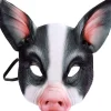 Halvansiktsmask Djurmask Grismask Skräck Grismask För Halloween> Masker