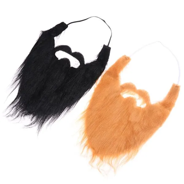 HEET Handgjord peruk skägg hattar virka mustasch Halloween fest dekoration> Tillbehör