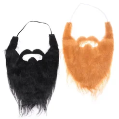 HEET Handgjord peruk skägg hattar virka mustasch Halloween fest dekoration><noscript><img width=