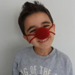 Handgjorda Ullnäsvärmare Vindtät Mjuk Näsvärmare för Kallt Väder><noscript><img width=