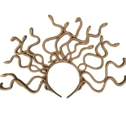Happy Halloween Medusa Grekisk Ormhuvudband> Huvudbonader