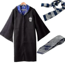 Harry Potter Gryffindor Slytherin Kappa Mantel Slips Kostym Halsduk-xindaren Child 145> Dräkter