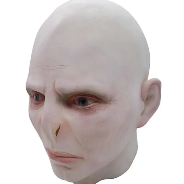 Harry Potter Lord Voldemort Mask Halloween Fest Cosplay Rekvisita Ansiktsmask Huvudbonad Voldemort> Masker