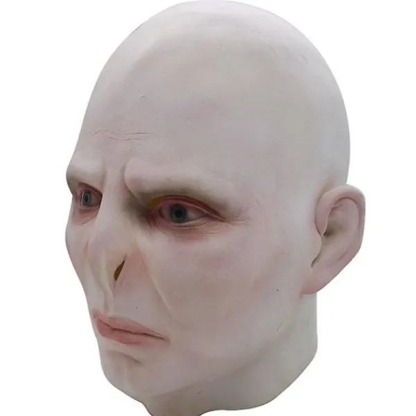 Harry Potter Lord Voldemort Mask Halloween Fest Cosplay Rekvisita Ansiktsmask Huvudbonad Voldemort> Masker