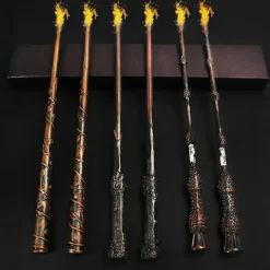 Unbranded Magische Vuurspuwende Toverstaf Cosplay Perkamentus Hermelien Heer Voldemort Sneep Sneep Vuurspuwende Toverstaf Cadeau för fans | Fyndiq><noscript><img width=