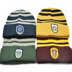 Harry Potter mössa - stickad - y> Huvudbonader