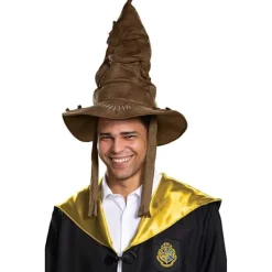 Harry Potter Sorteringshatt Kostymtillbehör Lyxkläder Vuxen> Huvudbonader
