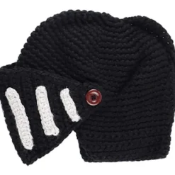 Hatt Visor Virkad Stickad Mössa Hatt Mask Set Handgjord Vinter Stickad Mössa Hatt Vinter Romersk Riddare Stickad Hatt Öronlapp Skidmössa Vinter Stickad Hatt Gladiator | Fyndiq><noscript><img width=