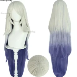 KOOLYOU Hazbin Angel Emily Cosplay Kostym Seraphim Cosplay Halo Hotel Kvinnor Fancy Dress Outfit Halloween Uniform Hasbin Hazubin Suit M W1> Peruker