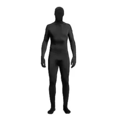 Helkroppsdräkt Helkroppsfotografering Chroma Key Bodysuit Stretch Kostym För Foto Video Specialeffekt Festival Cosplay (190CM svart)> Dräkter