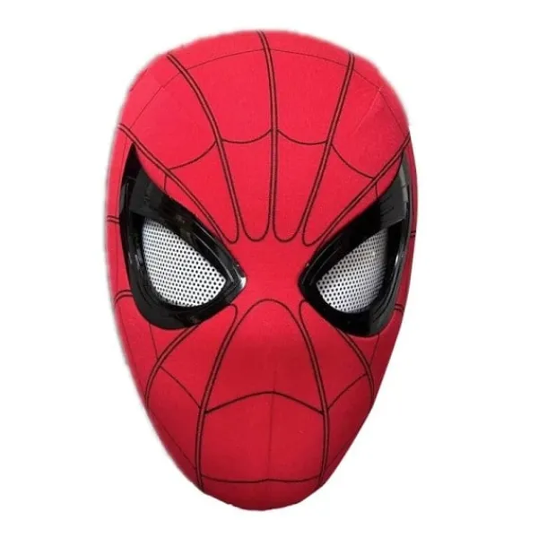 Hem Huvudbonader Cosplay Rörliga Ögon Mask Spider Man 1:1 Fjärrkontroll Elastisk Mask> Masker