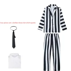 Holocky Herr Beetlejuice Deluxe Kostym L><noscript><img width=