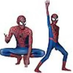 unbranded Herrarnas Superhjälte Marvel Spider-Man Bodysuit Kostym Halloween Cosplay Kostymer Spiderman Jumpsuit Kostym Vuxen(170)><noscript><img width=