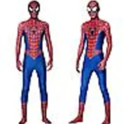 unbranded Herrarnas Superhjälte Marvel Spider-Man Bodysuit Kostym Halloween Cosplay Kostymer Spiderman Jumpsuit Kostym Vuxen(170)><noscript><img width=