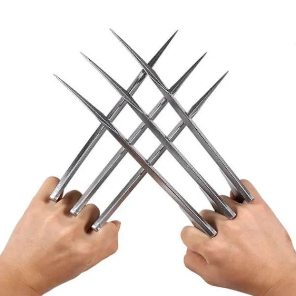 HETA Wolverine-klor X-Men-set i ABS-plast för cosplay och samling> Tillbehör