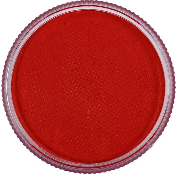 Heta säljare Hett erbjudande till lågt pris! Professionell vattenbaserad matt kropps- och ansiktsfärg Kompatibel med scenmakeup (röd) - Glad> Smink