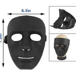 Hiphop-dansmask Cosplay-mask för Halloween-maskeradfest> Masker