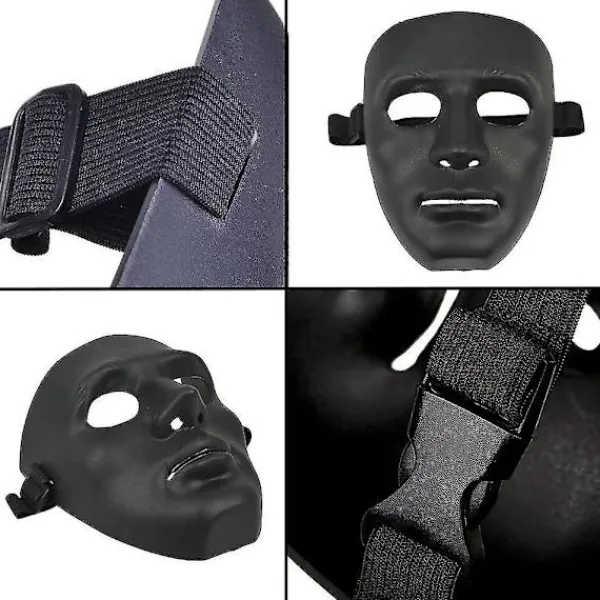 Hiphop-dansmask Cosplay-mask för Halloween-maskeradfest> Masker