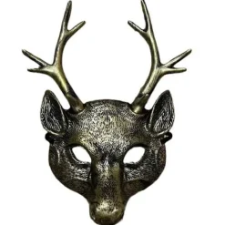 Hjortmask Halloweenkostym för barn vuxna festivalfest Halloween hjort cosplay kostymrekvisita> Masker
