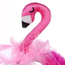 Hårband Flamingo, Huvudsmycke, Plysch, Tiara, Kostym, Förklädnad, Temafest, Karneval><noscript><img width=