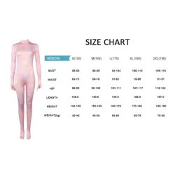 AcserGery Huggtands Tatuering Bodysuit Demonjägare Kostymer Vuxen Kvinnor Dans Halloween Cosplay Filmer Fans L><noscript><img width=