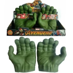 Hulk Smash Hands Avengers Cosplay Mjuk Leksak Dockor Handskar Ett Par Fest Leksak Present- Perfekt> Tillbehör
