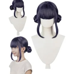 Hunters Kostym Rumi Peruk Cosply Mira Zoey Peruker Halloween Fest Långa Raka Flätor Håraccessoarer för Flickor> Peruker