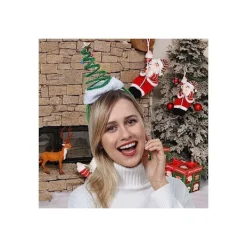 Huvudband med vårjulgran och bjällror - Jultomtens huvudbonad - One Size><noscript><img width=