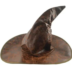 Häxa Trollkarl Hattar Party Huvudbonader KAFFE> Huvudbonader