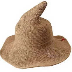 Häxhatt för kvinnor Stickad mössa Halloweenfest Maskerad Cosplay Kostym> Huvudbonader